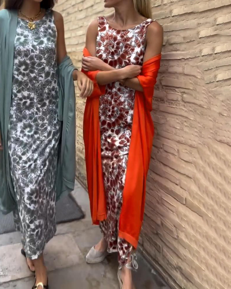 Liliana | Combinaison fluide à imprimé floral et coupe ample