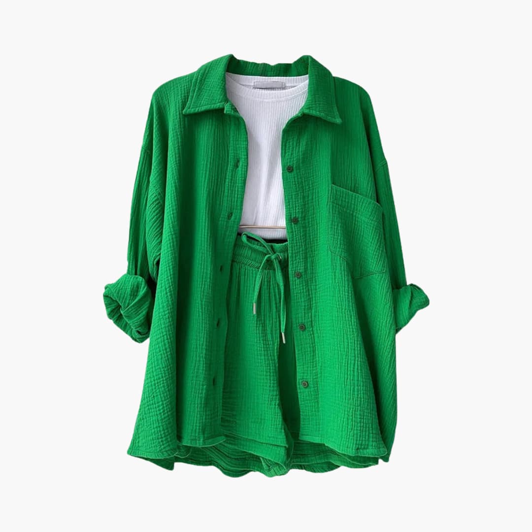 Miriam | Ensemble décontracté texturé pour femme