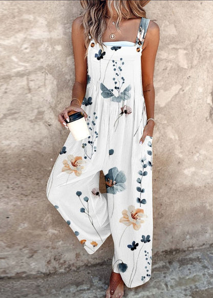 Ysée | Salopette large à imprimé fleur pour femme