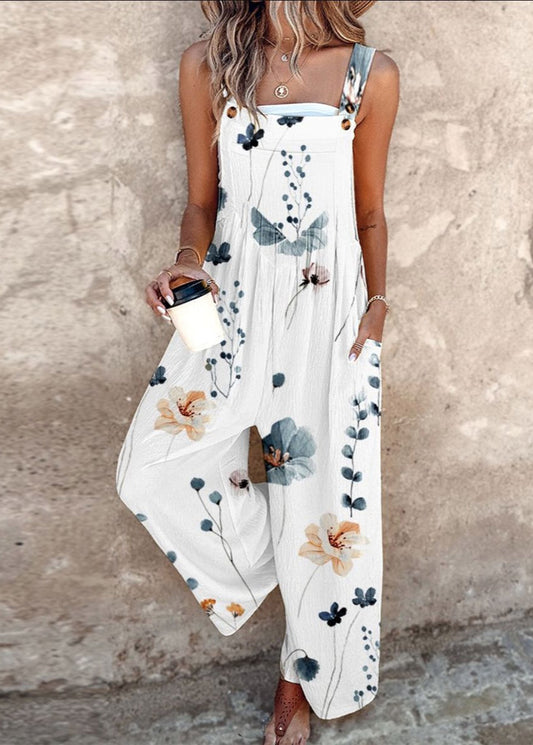 Ysée | Salopette large à imprimé fleur pour femme