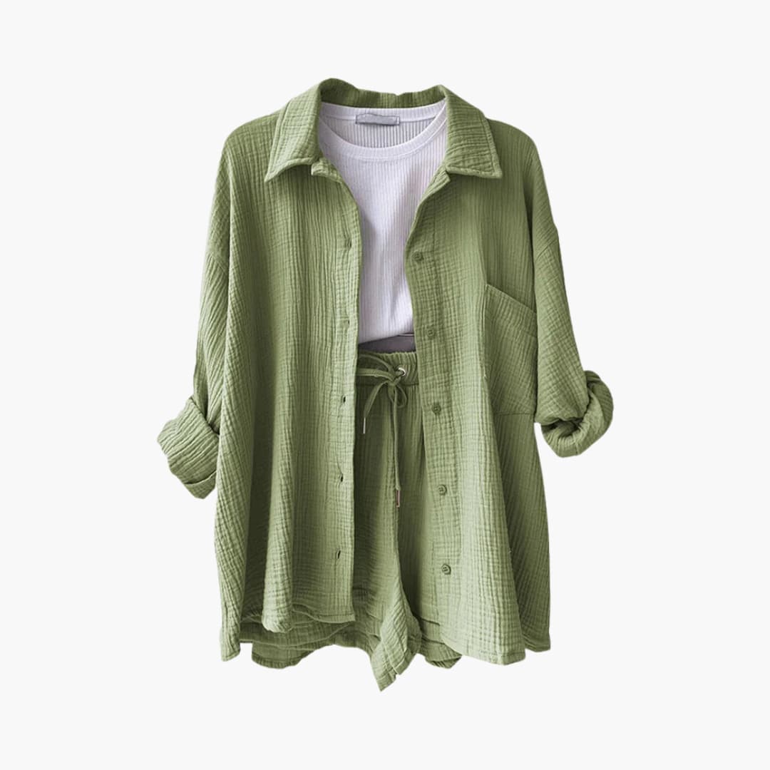 Miriam | Ensemble décontracté texturé pour femme