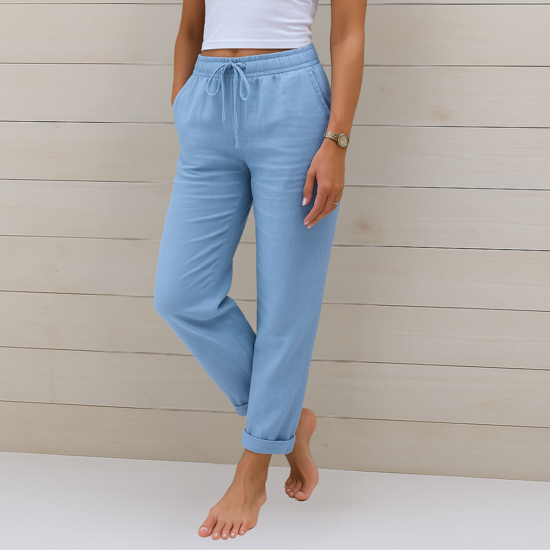 Soanne | Pantalon Casual Ajustable Confortable pour Femme au Style Moderne