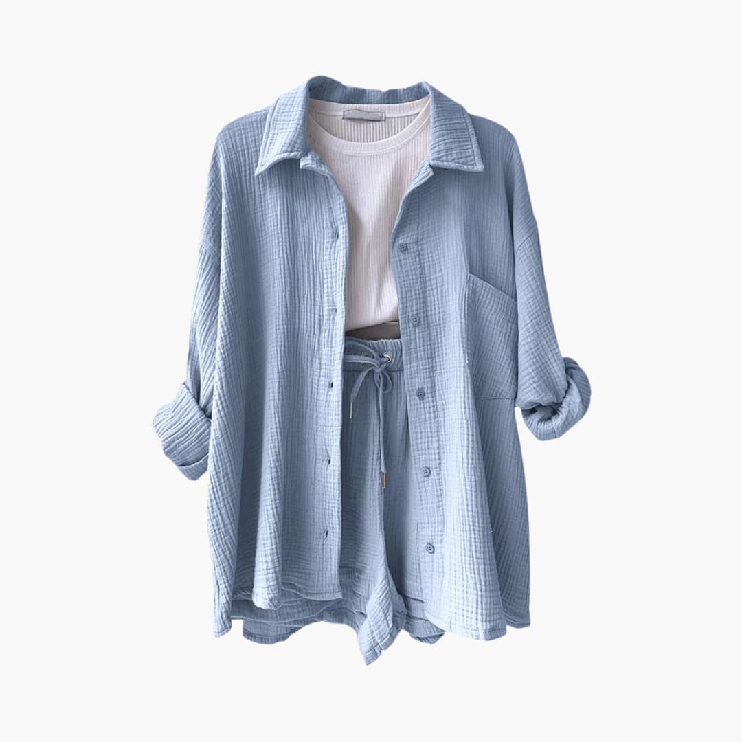 Miriam | Ensemble décontracté texturé pour femme