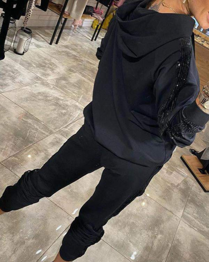 Thiphaine | Ensemble Décontracté en Doux à Coupe Détente