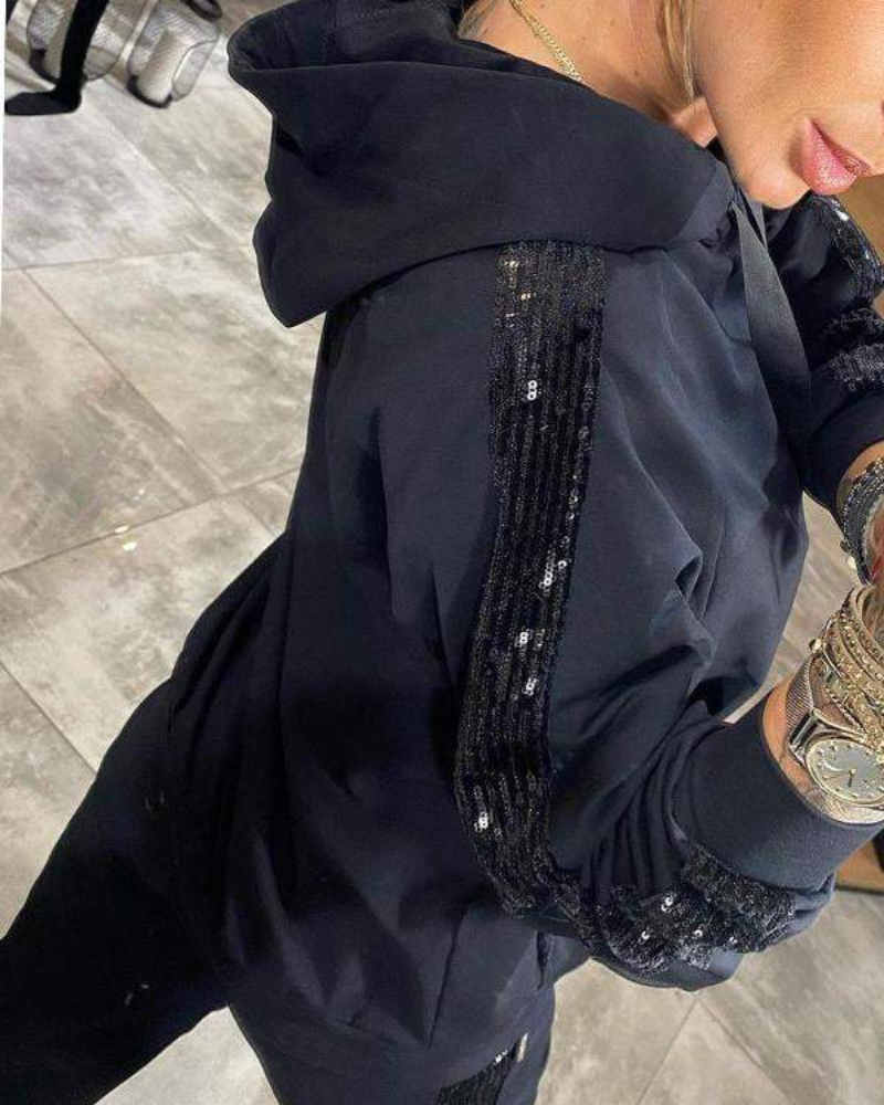 Thiphaine | Ensemble Décontracté en Doux à Coupe Détente