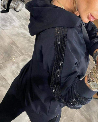 Thiphaine | Ensemble Décontracté en Doux à Coupe Détente