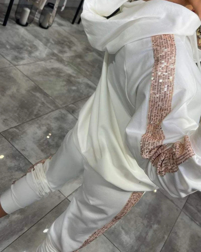 Thiphaine | Ensemble Décontracté en Doux à Coupe Détente