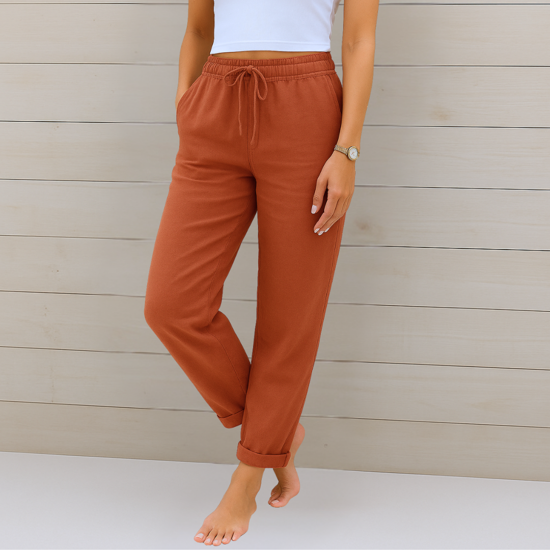 Soanne | Pantalon Casual Ajustable Confortable pour Femme au Style Moderne