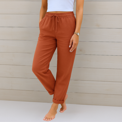Soanne | Pantalon Casual Ajustable Confortable pour Femme au Style Moderne