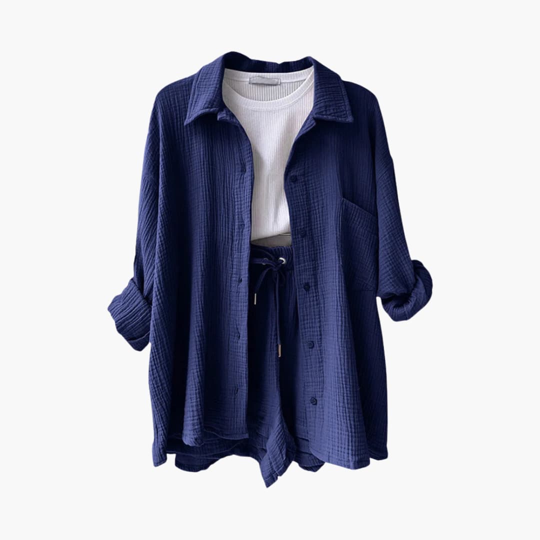 Miriam | Ensemble décontracté texturé pour femme