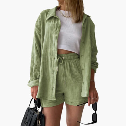 Miriam | Ensemble décontracté texturé pour femme