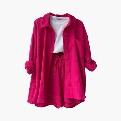 Miriam | Ensemble décontracté texturé pour femme