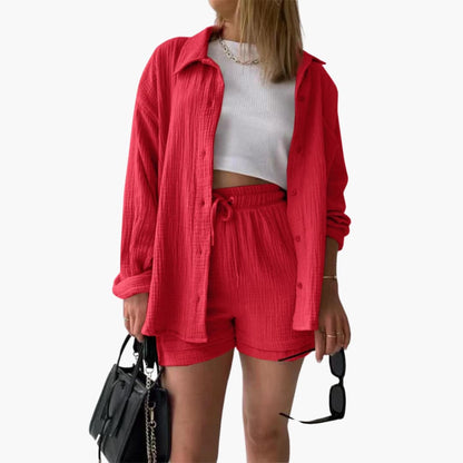 Miriam | Ensemble décontracté texturé pour femme