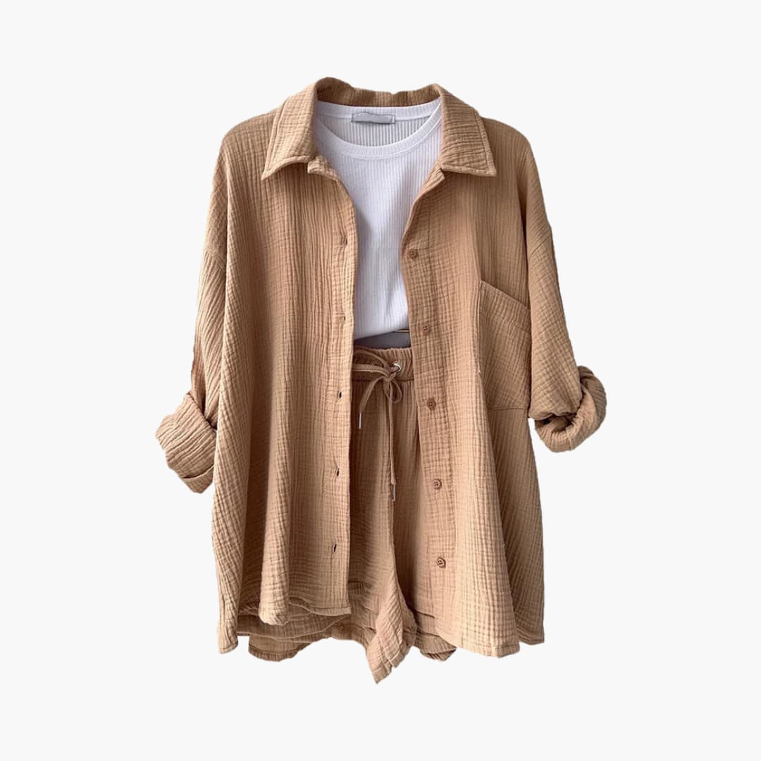 Miriam | Ensemble décontracté texturé pour femme