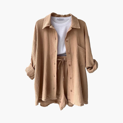 Miriam | Ensemble décontracté texturé pour femme