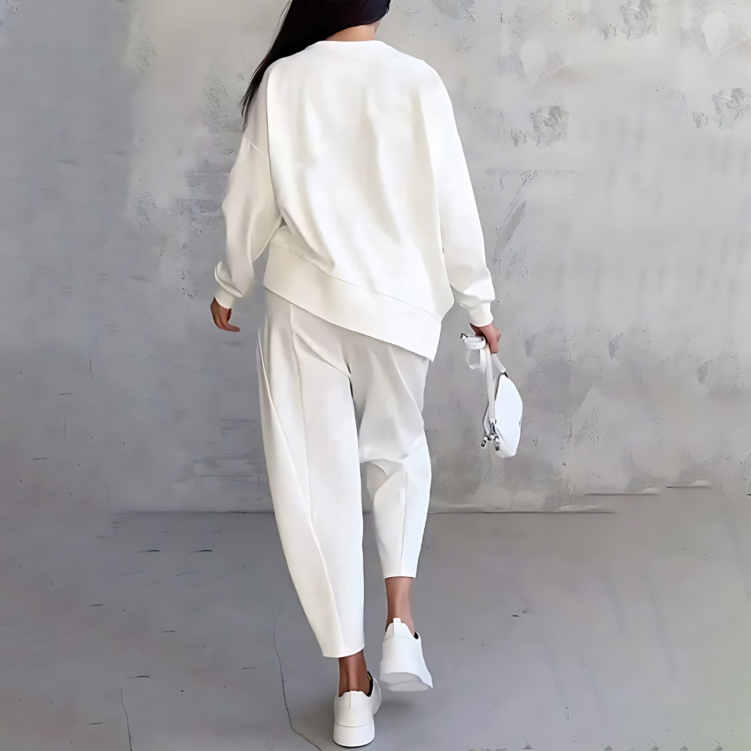 Blandina | Ensemble Décontracté Élégant à Coupe Fluide