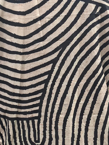 Bianca | Chemise ample à motif graphique et col boutonné pour femme