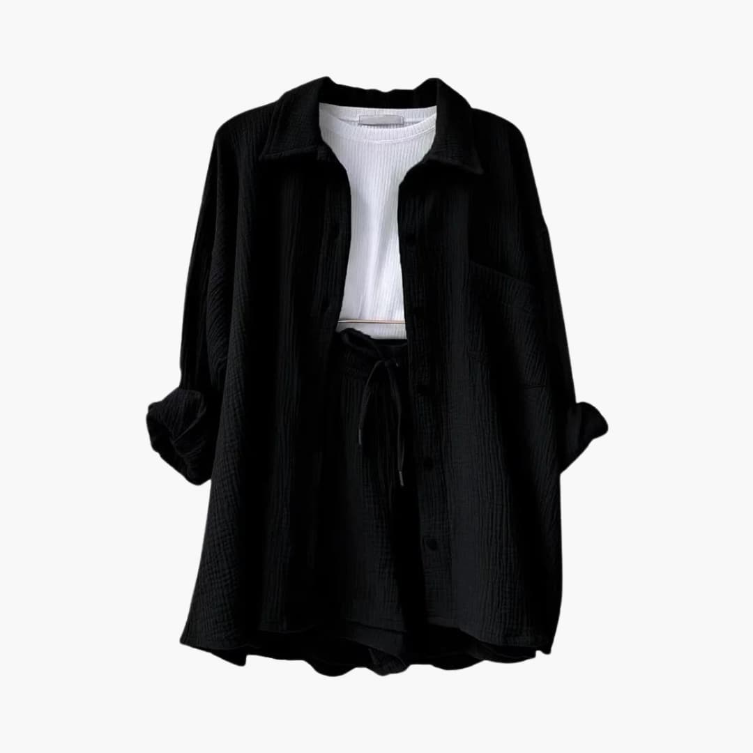 Miriam | Ensemble décontracté texturé pour femme