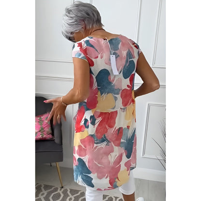 Dina | Robe ample à imprimé floral pour femme