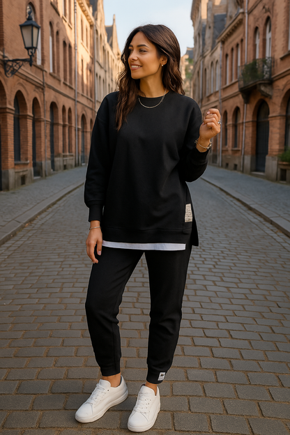 Lior | Ensemble décontracté en molleton doux pour femme