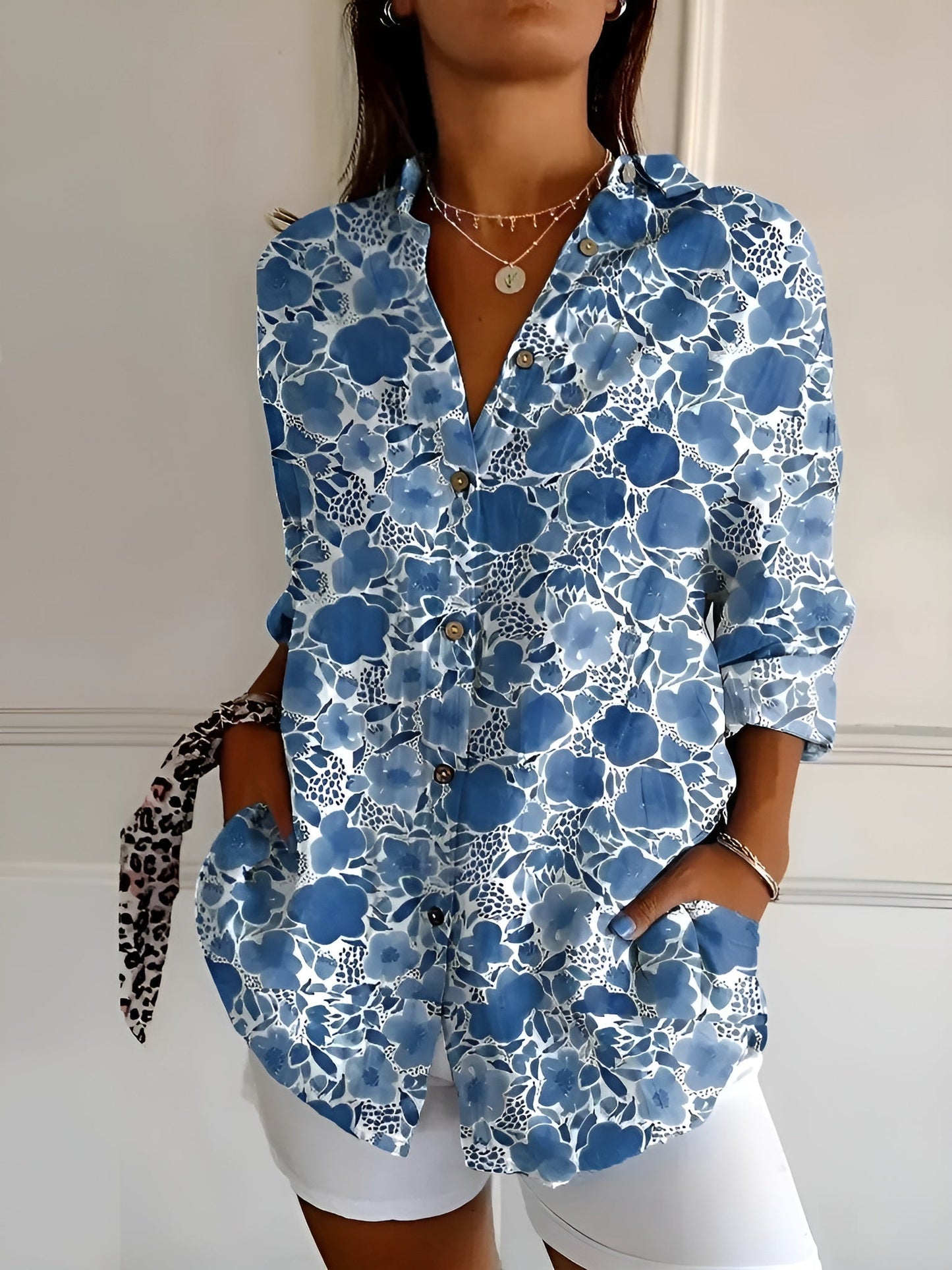 Lou | Chemise légère à imprimé floral pour femme