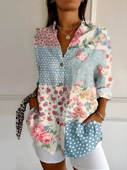Lou | Chemise légère à imprimé floral pour femme