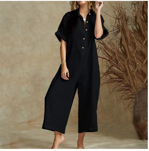 Élisabeth | Combinaison Élégante à Coupe Décontractée pour Femme