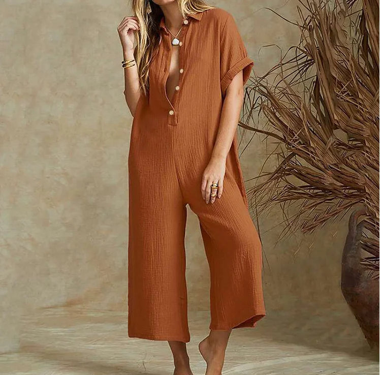 Élisabeth | Combinaison Élégante à Coupe Décontractée pour Femme