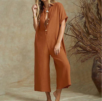 Élisabeth | Combinaison Élégante à Coupe Décontractée pour Femme