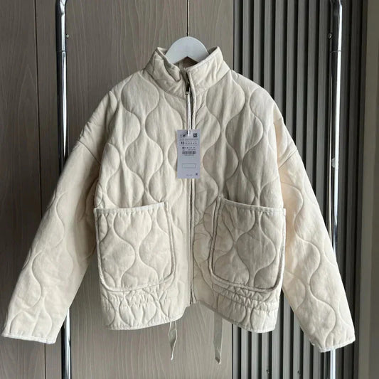 Kim | Veste à col montant avec grandes poches