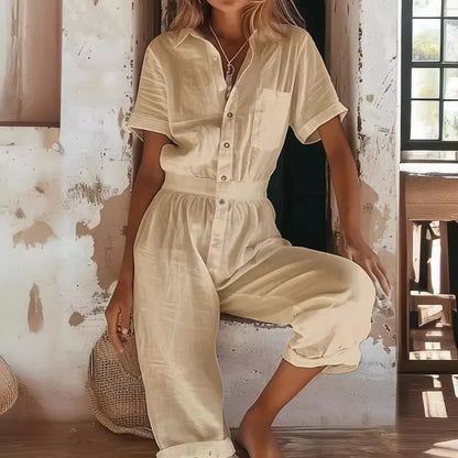 Élisabeth | Combinaison Élégante à Coupe Décontractée pour Femme