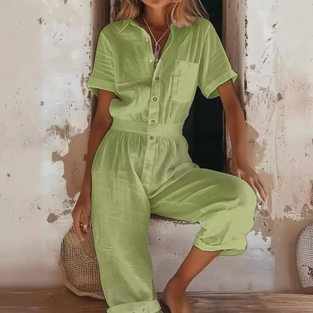 Élisabeth | Combinaison Élégante à Coupe Décontractée pour Femme