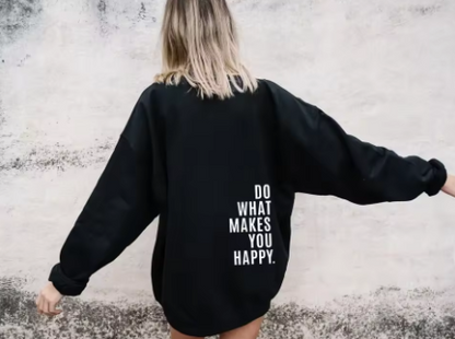 Léa | Sweat à capuche imprimé message pour femme