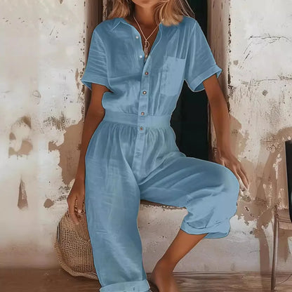 Élisabeth | Combinaison Élégante à Coupe Décontractée pour Femme