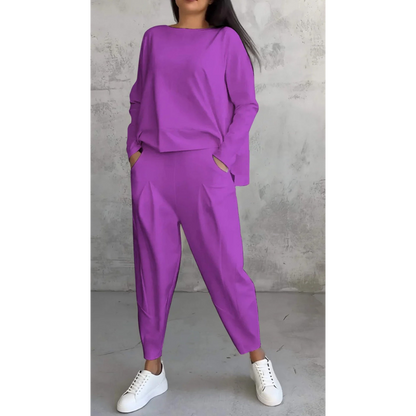 Blandina | Ensemble Décontracté Élégant à Coupe Fluide