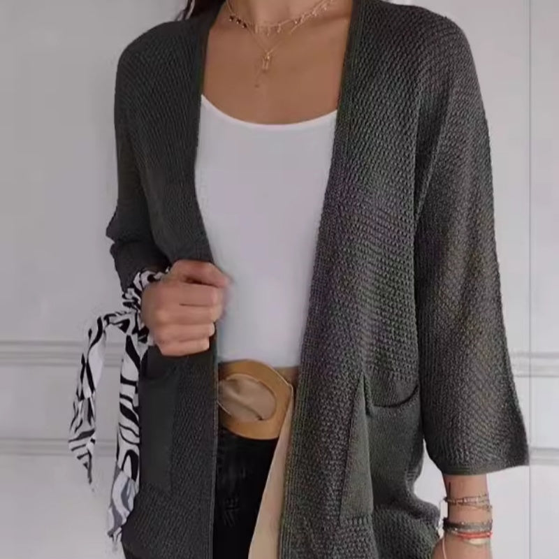 Elle | Cardigan léger en maille fluide
